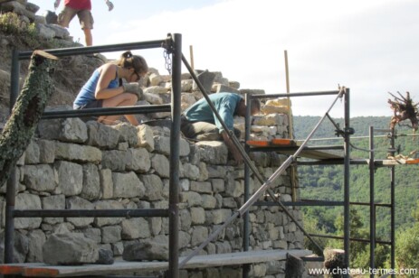 2eme groupe de bénévoles REMPART à Termes