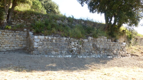 Nettoyage acrobatique au château de Termes, ASCT, bénévolat